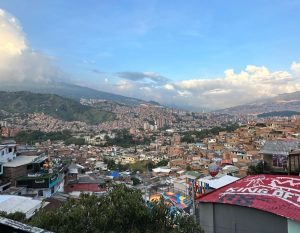 uitzicht op de stad in colombia