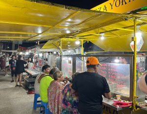 Food market in Playa del Carmen