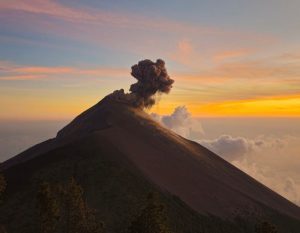 Vulkaan El Fuego, Guatemala