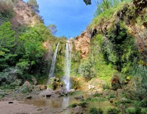 waterval in de natuur in Spanje