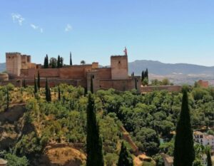 kasteel van Xativa in Spanje