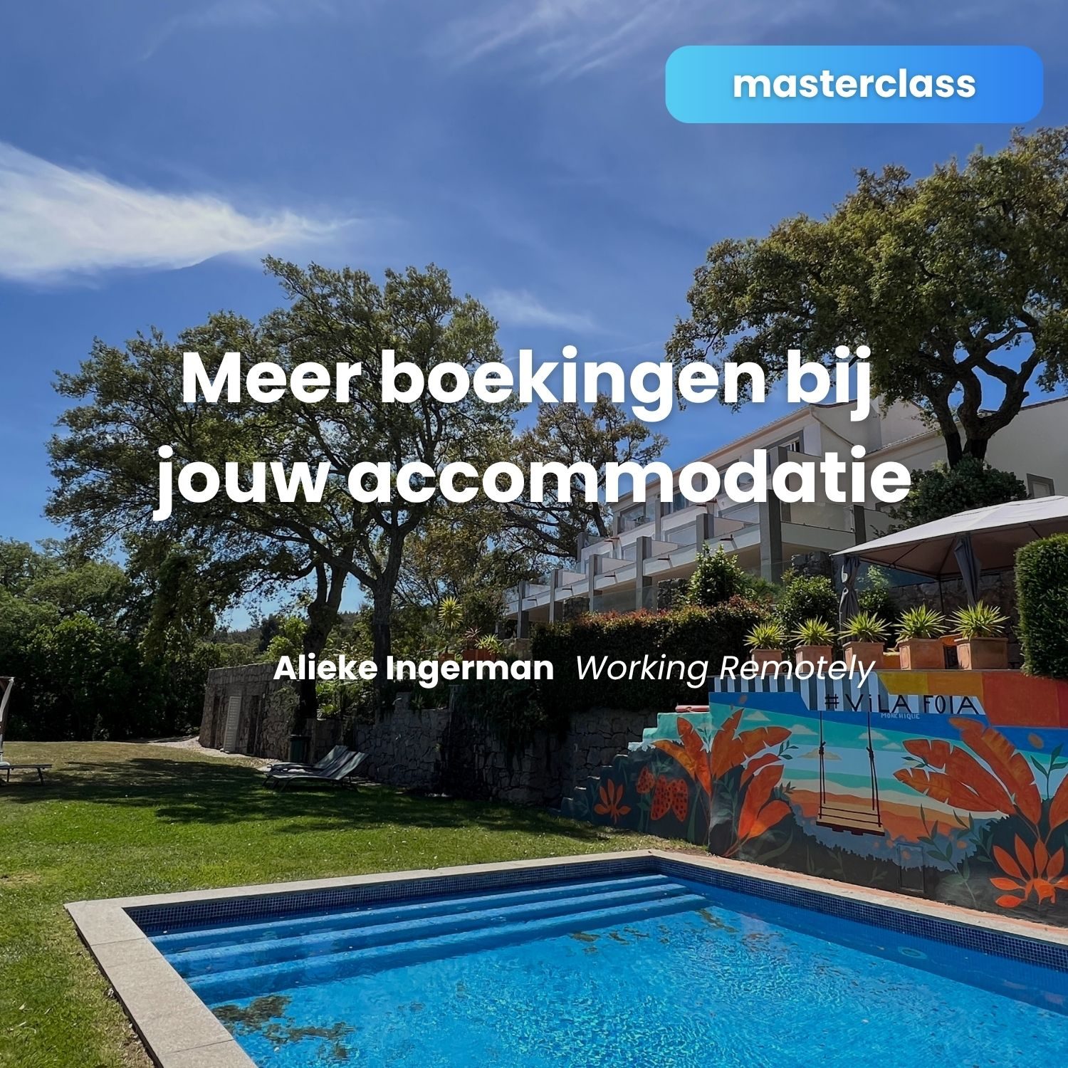 masterclass: meer boekingen bij jouw accommodatie