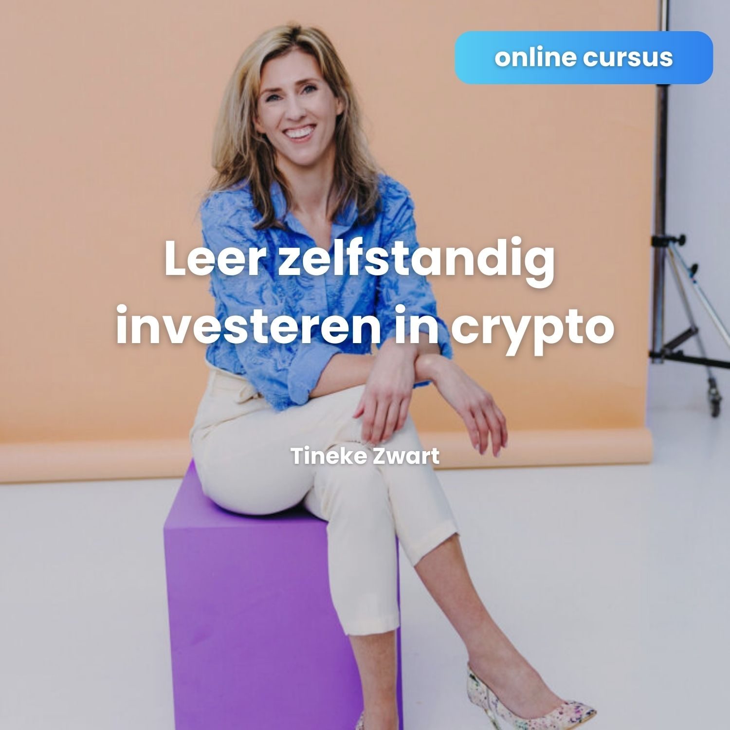 banner tineke zwart crypto cursus
