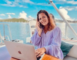 A life at sea: working remotely on a catamaran in the Caribbean