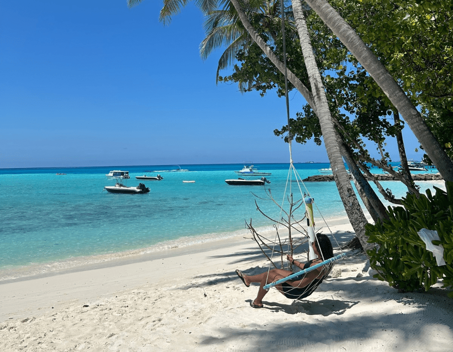 brendy op het strand