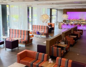 lobby of hotel Lumen in Zwolle