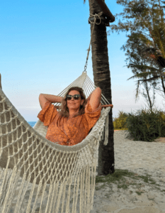 Copywriter Irene sold everything so she could travel full-time (with her laptop)